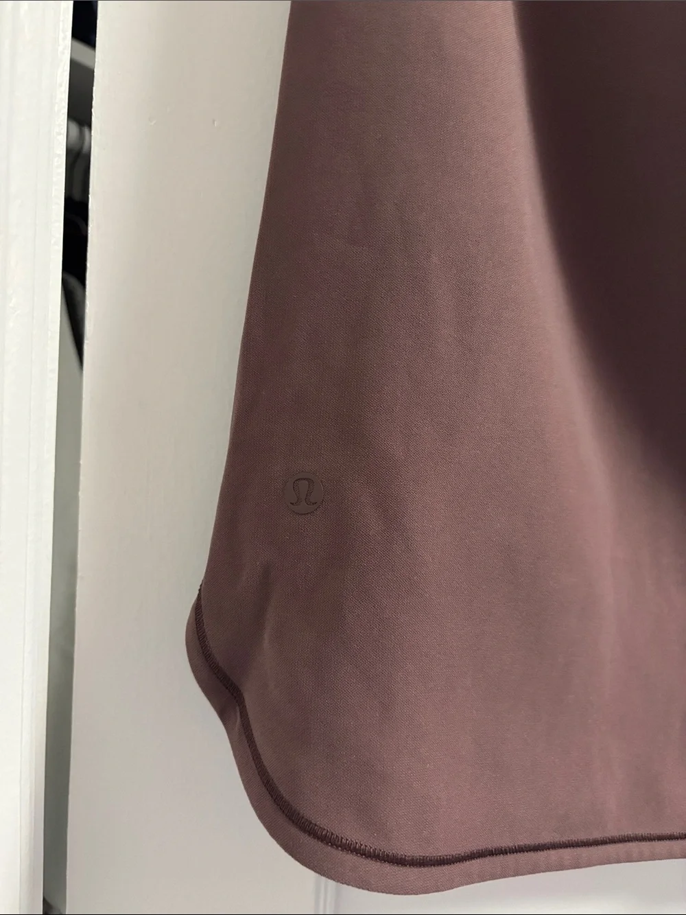 Lululemon On The Fly Skirt *Woven Cherry Cola size 10